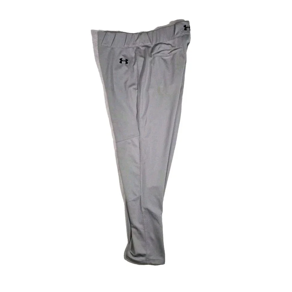 Under Armour Utility Baseball Pants Mens XL Gray 37x32